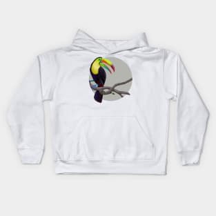 Keel-Billed Toucan Kids Hoodie